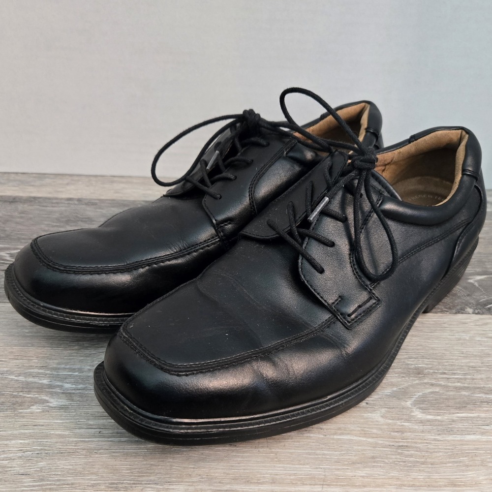 French Shriner‎ Mens Size 11M Black Leather Lace up shoes Raleigh